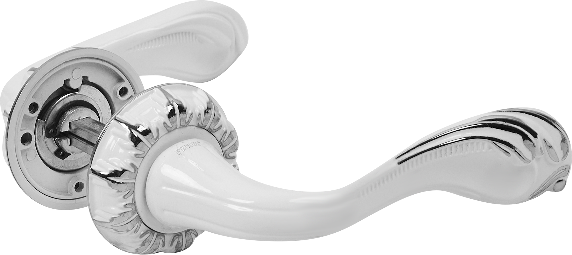 RENZ Фабриано - дверная ручка на розетке в стиле Шарм 85400768 STLM-0062652