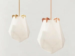 GABRIEL SCOTT Подвесной светильник из дутого стекла с диммером Briolette