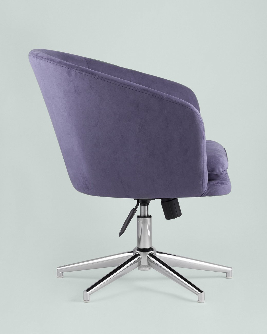 Кресло с мягкими подлокотниками регулируемое синее "Харис" STOOL GROUP ДИЗАЙНЕРСКИЕ 00-3881864 Синий  - Вид №2