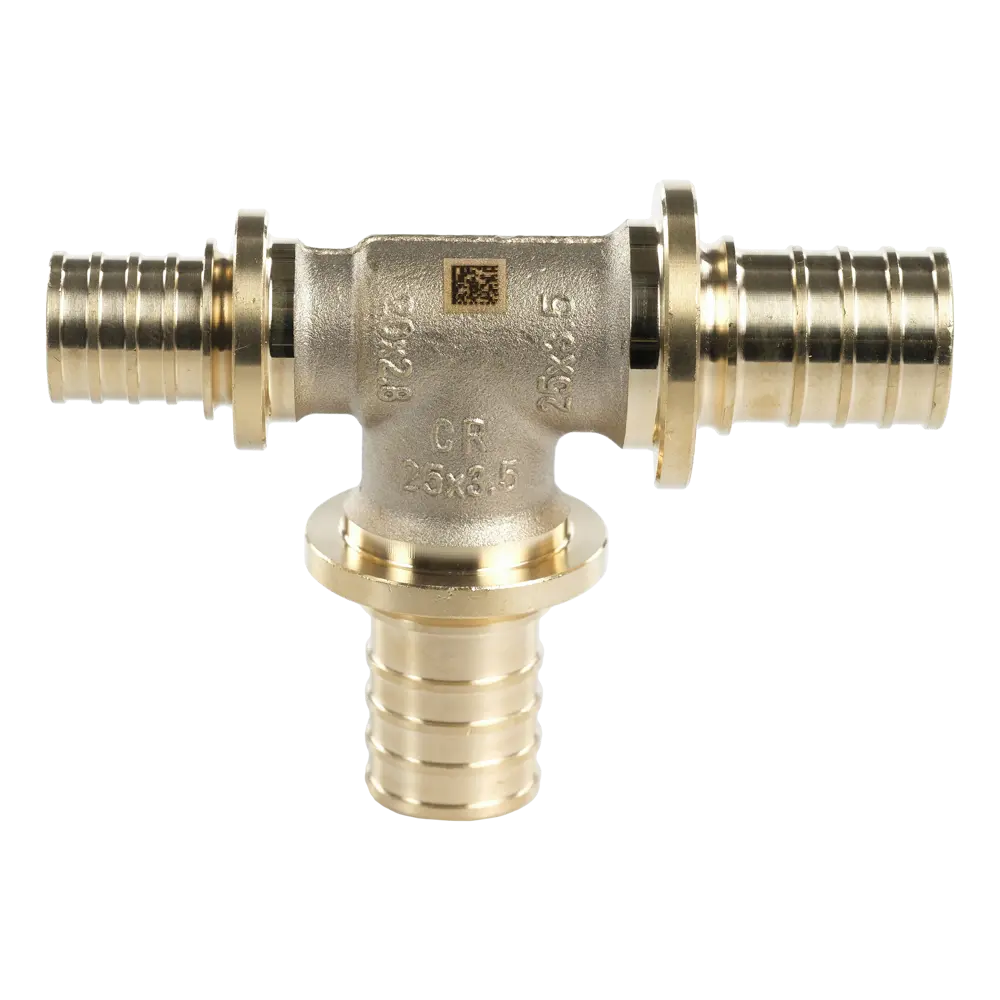 Тройник переходной REHAU 25×25×20 мм для систем отопления и водоснабжения 89384171 РЕХАУ STLM-1430005 - Вид №1