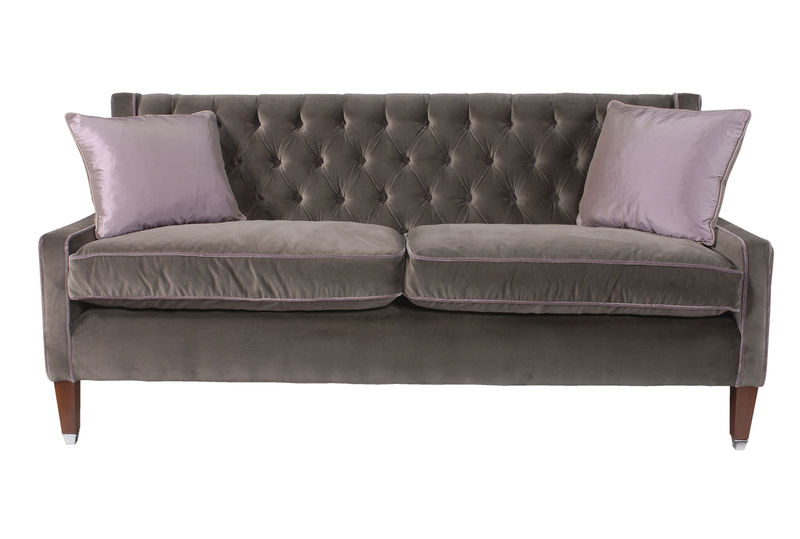 Hockney Диван - спинка на пуговицах ijlbrown  - Вид №2