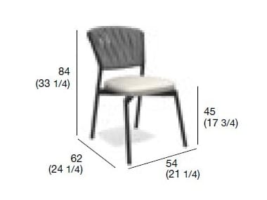 Садовый стул из веревки и смолы RODA Piper ARCH-00138437 - Вид №3