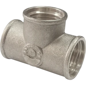 Тройник Valfex 1/2" никелированный для систем водоснабжения 84505582