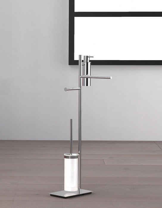 B9918 Стойка напольная с ёршиком, дозатором и держателями COLOMBO SQUARE Colombo Design - Вид №2