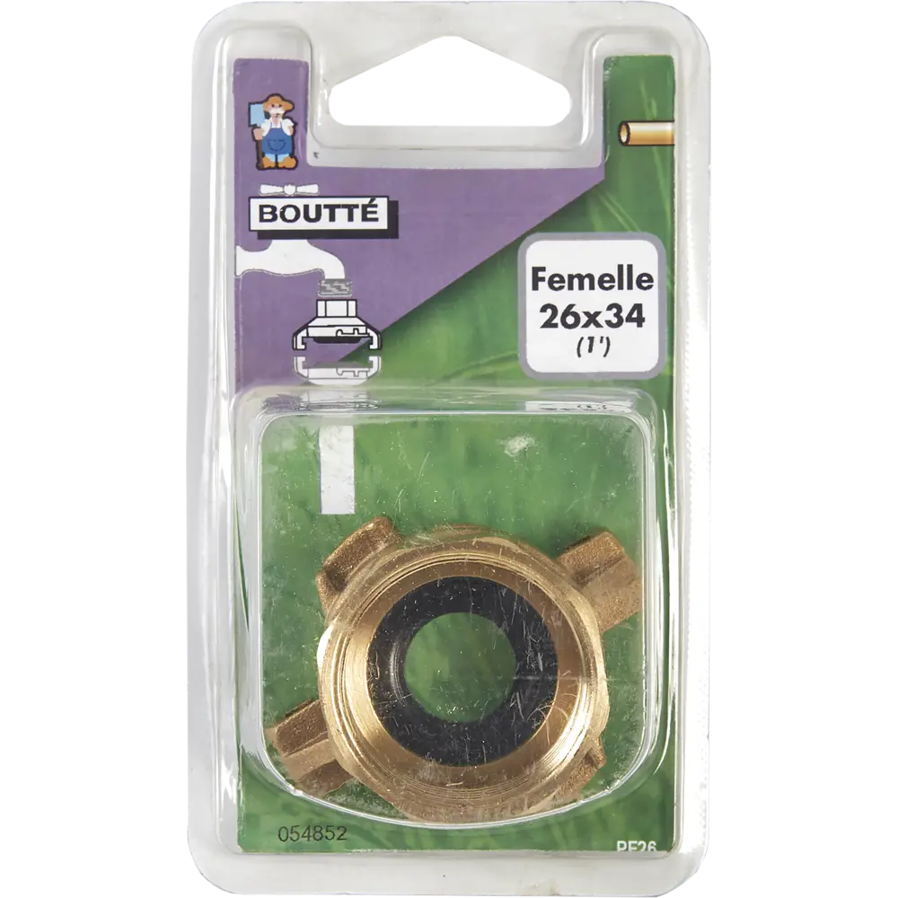 Штуцер быстрого соединения 26 мм x 34 мм x 1 дюйм, внутренняя резьба BOUTTE STLM-2006371 - Вид №2