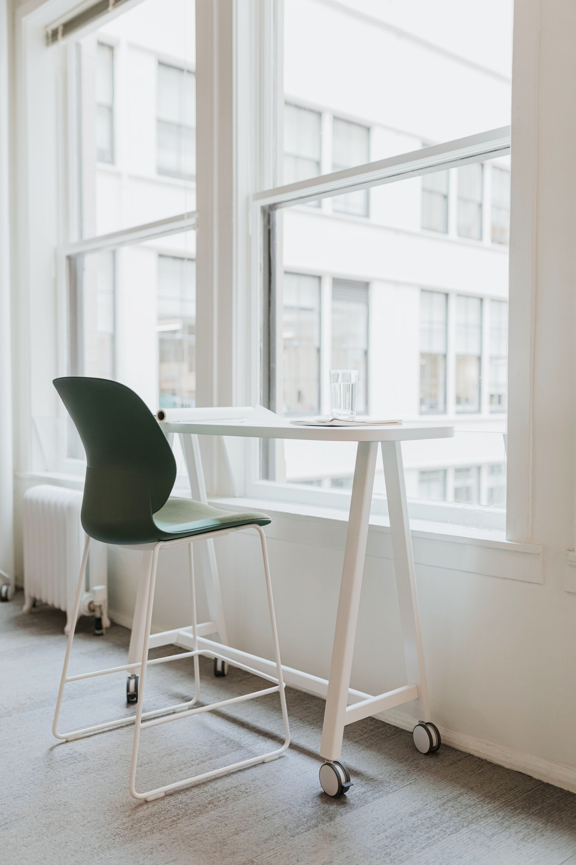 Рециркулированный материал сани офисный стул со спинкой Haworth Maari ARCH-00067085 - Вид №1