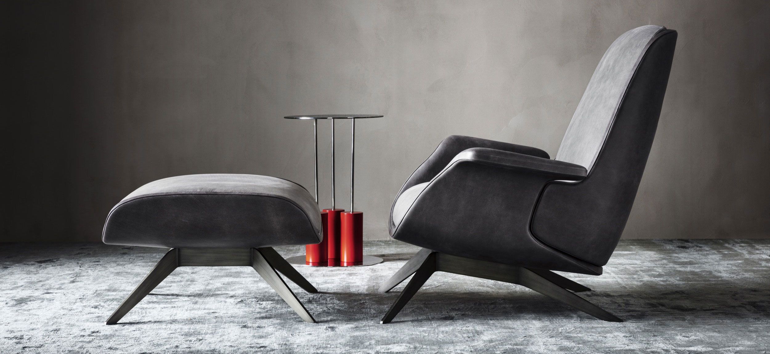 Кожаное кресло с подлокотниками OAK Metronome ARCH-00083367 - Вид №3