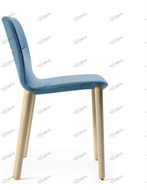 ALKI Штабелируемый стул со съемным чехлом из ткани Jantzi sun-id-1368273