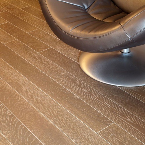 Массивная доска Magestik floor С покрытием Сэнд Дуб с брашью (Текстурированная) 400-1500х127 мм MGK Magestic floor 2600300220 - Вид №7