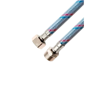 Гибкая подводка для воды Vaxt 1/2" гайка-штуцер 100 см