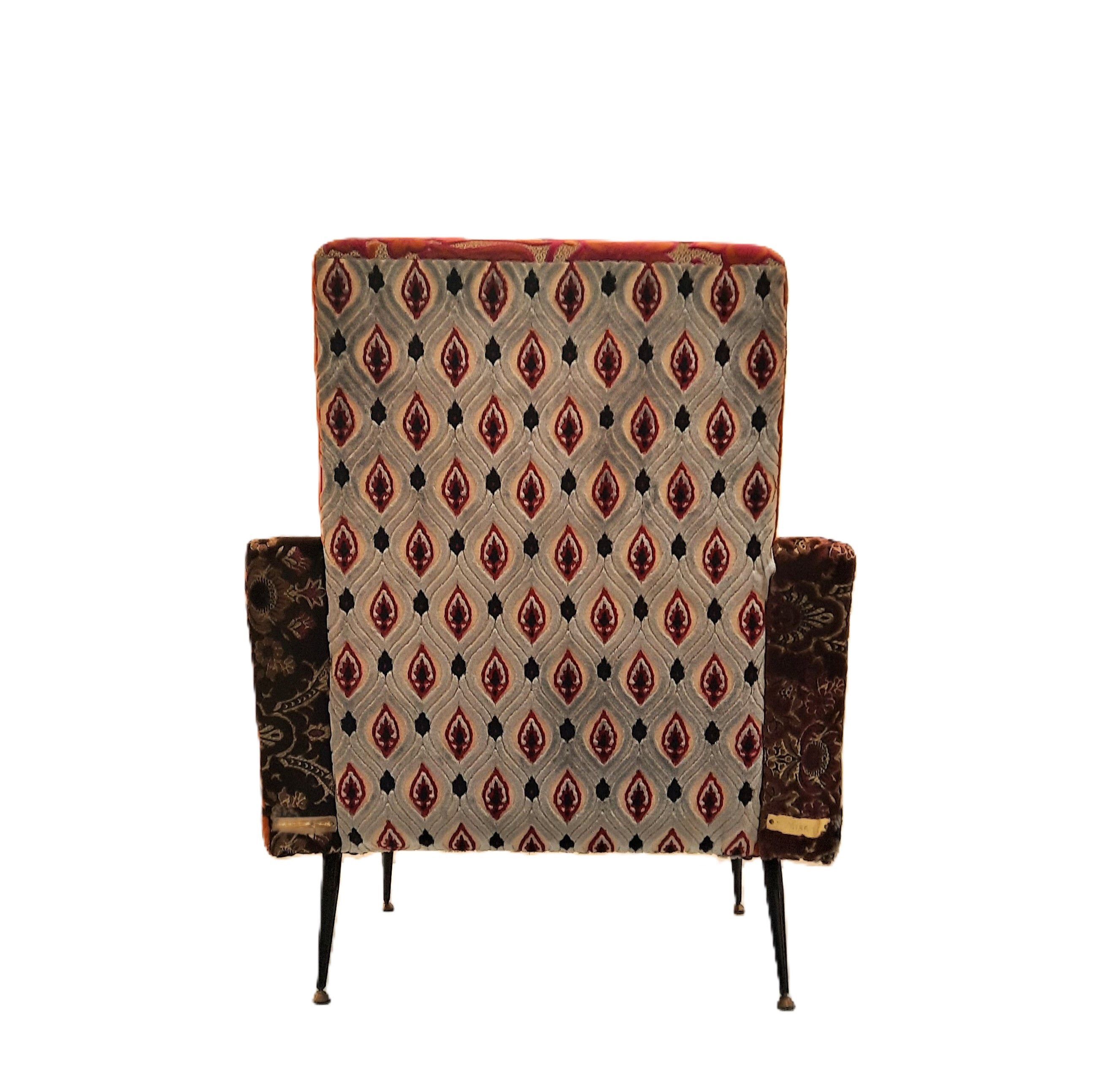 Мягкое бархатное кресло ICI ET LÀ мягкие сиденья ARCH-00034164 - Вид №2