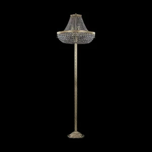 Торшер хрустальный на 6 ламп 172х55 см золотой Bohemia Ivele 19013T6/H/55IV-172 G BOHEMIA IVELE ЭЛИТНЫЕ 00-3889503 Золото;прозрачный