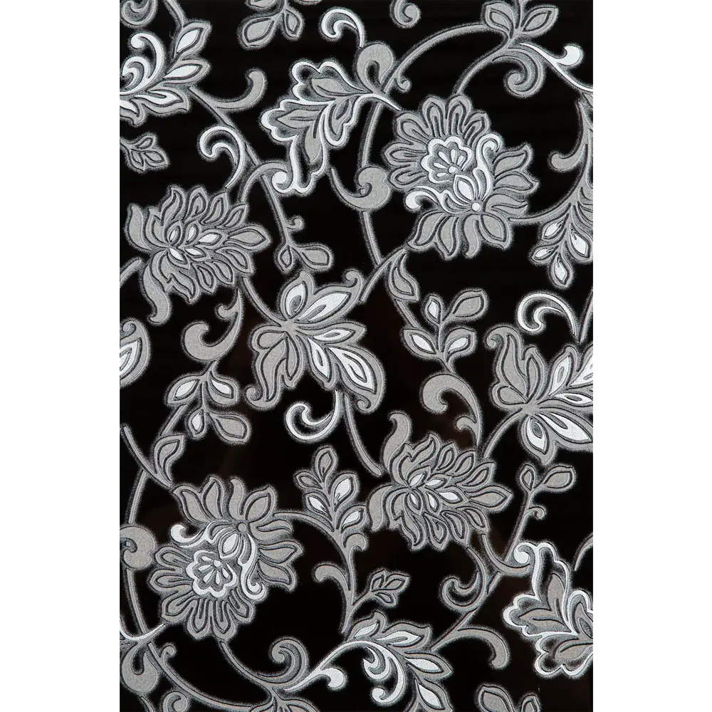 Декор «Аджанта цветы» 20х30 см цвет чёрный 17126371 STLM-2063343 Kerama Marazzi 