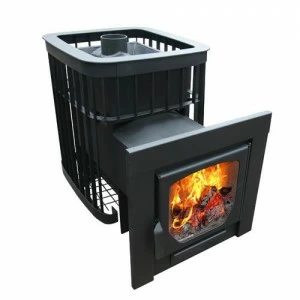 Печь для бани Варвара Каменка Панорама вынос 280