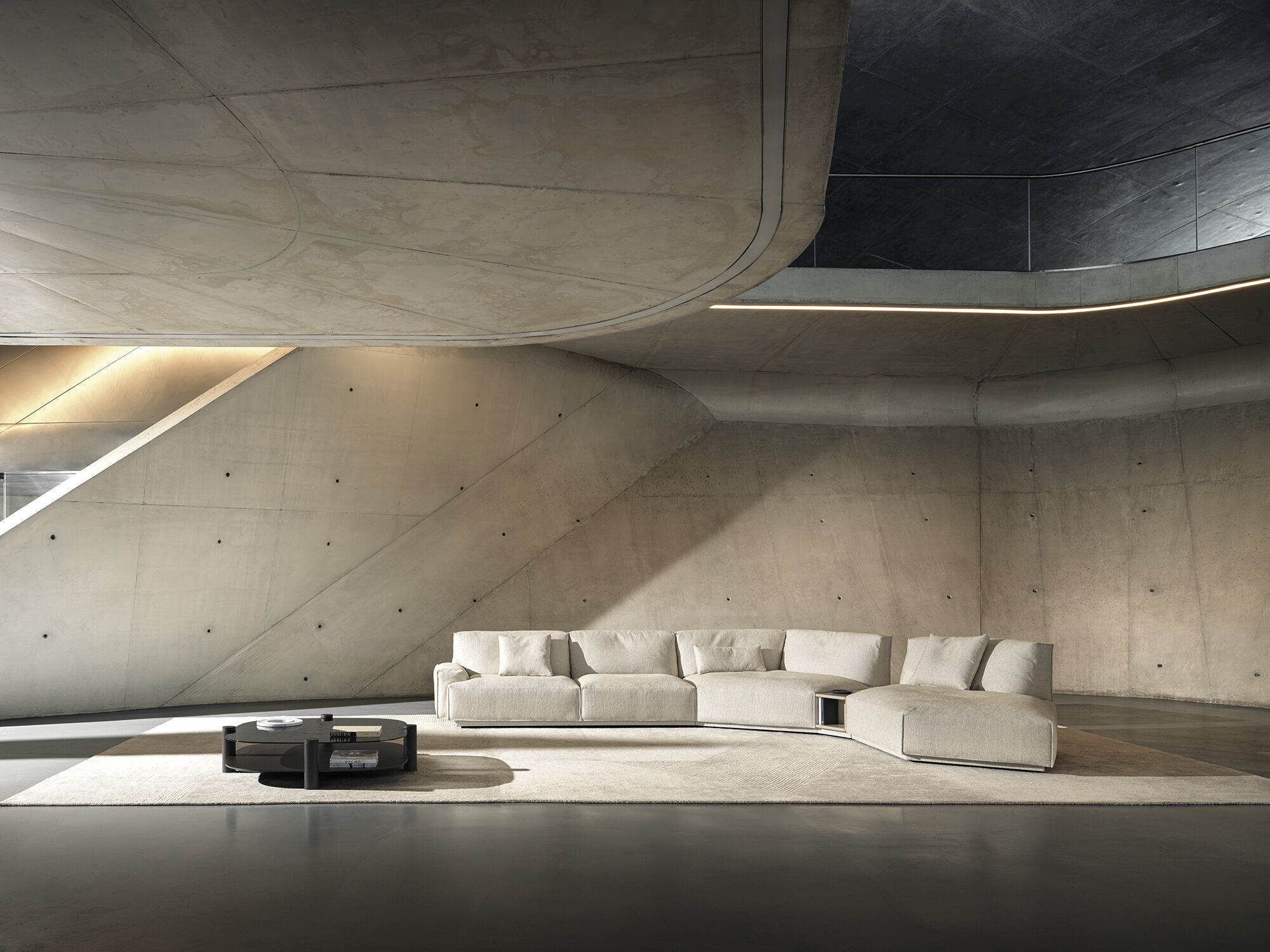 Секционный диван из ткани Frigerio DAO SOFT ARCH-00017989 - Вид №2