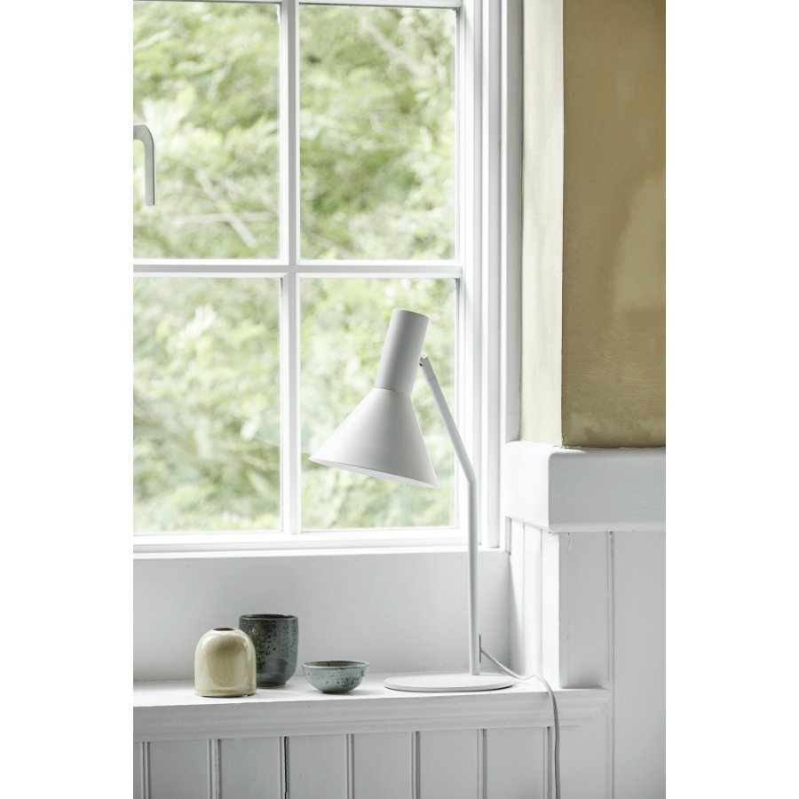 Лампа настольная серая 50х18 см Lyss 2509_360011 FRANDSEN  00-3880839 Серый  - Вид №1