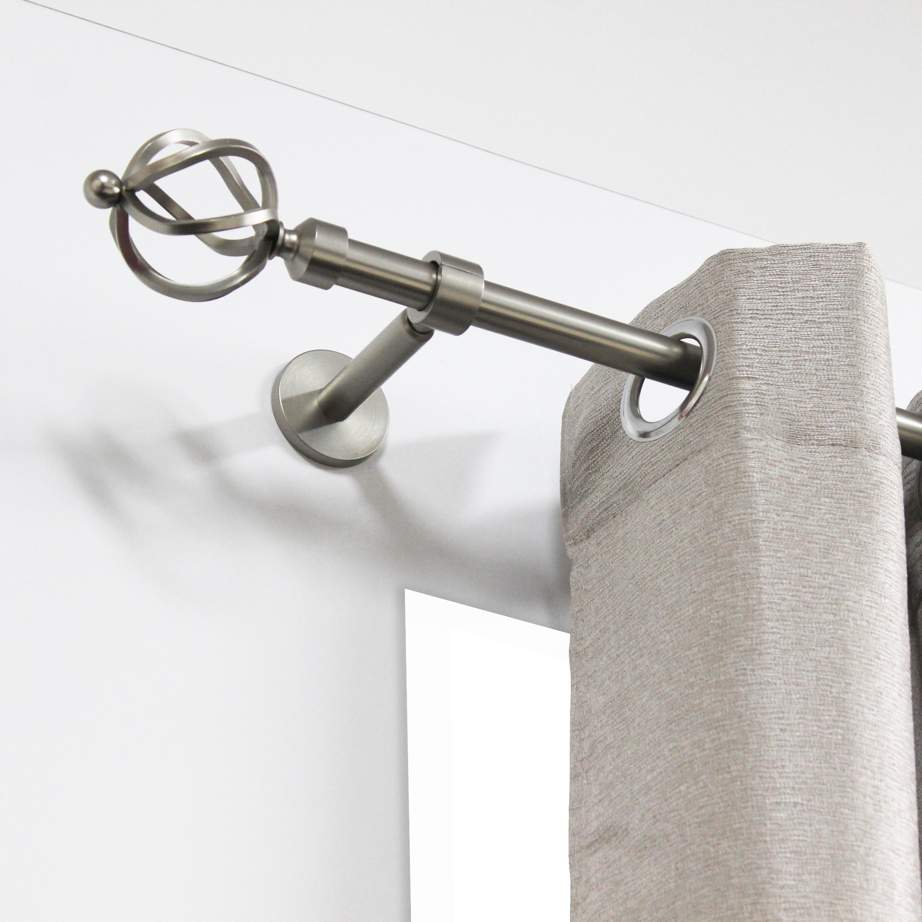 INSPIRE Наконечники «Твист» для карнизов, матовый никель, 6 см, 2 шт 82549351 STLM-0029537 - Вид №4
