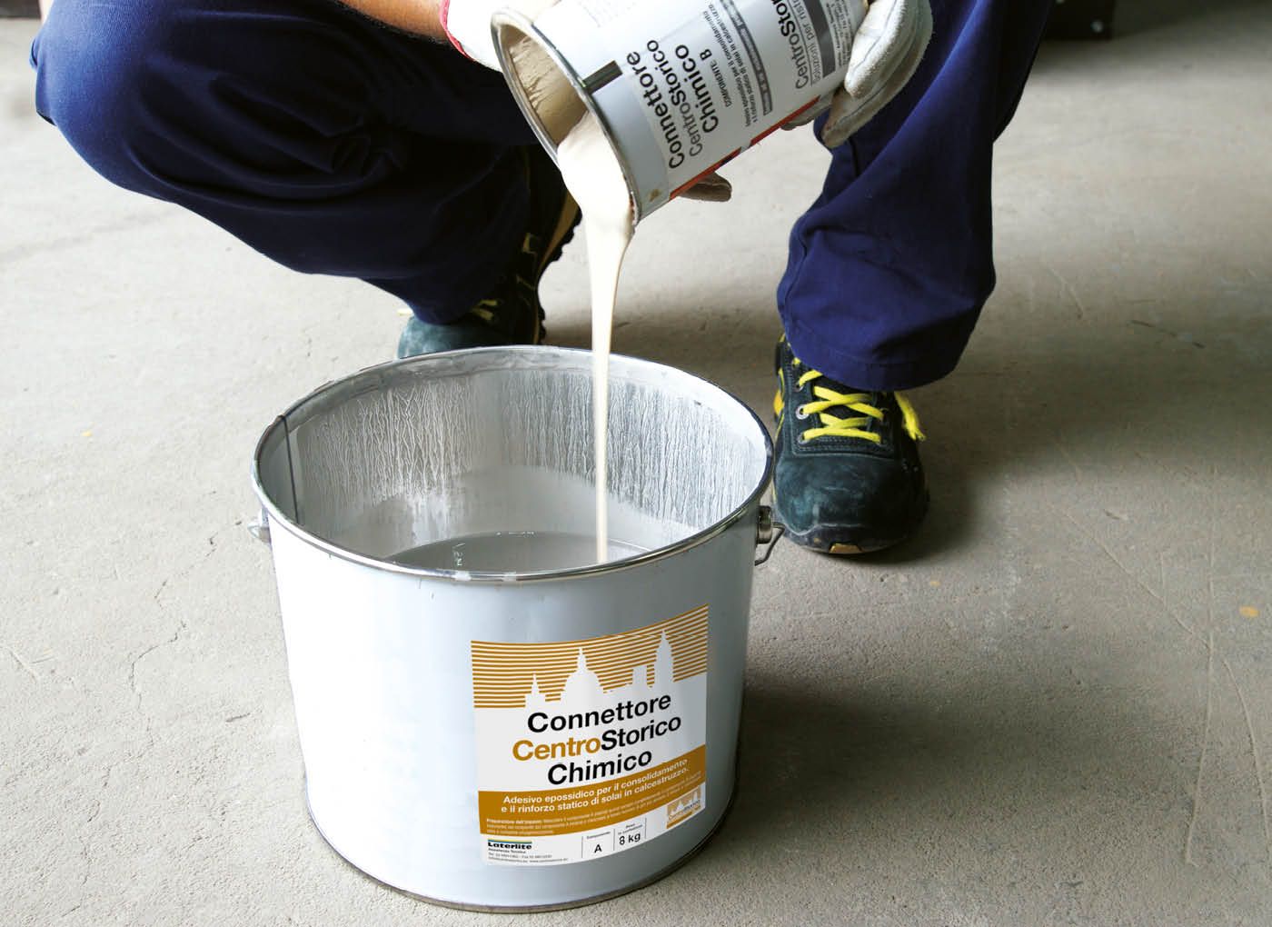 Эпоксидный клей для статической консолидации и армирования перекрытий CentroStorico CONNETTORE CHIMICO CENTROSTORICO ARCH-00099841 - Вид №2