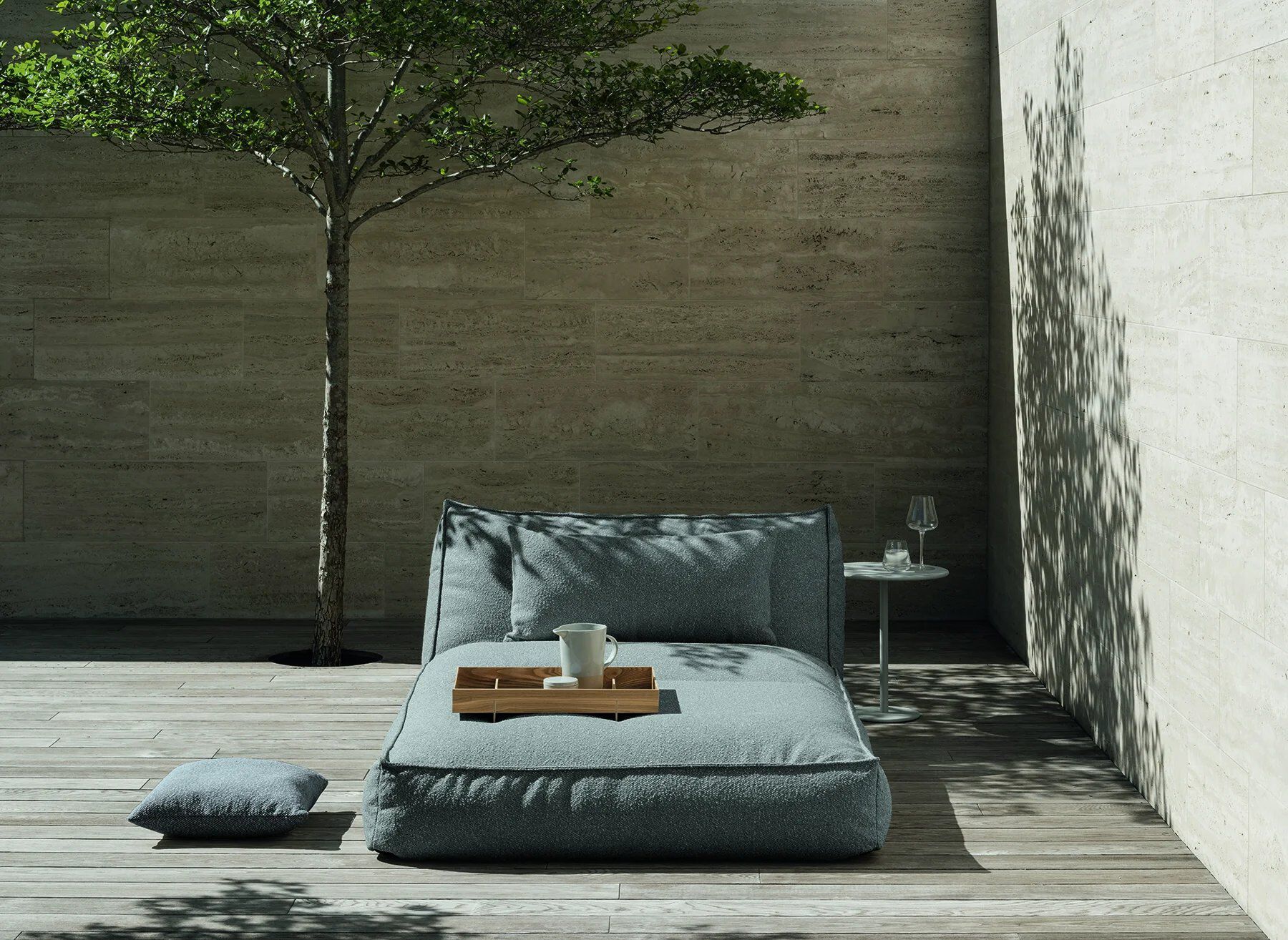 Прямоугольная подушка для наружной ткани blomus Stay ARCH-00145071 - Вид №2