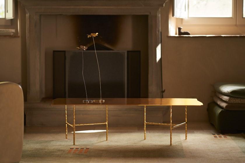 Opinion Ciatti Прямоугольный журнальный столик из стали и кованого железа sun-id-1410308 - Вид №3