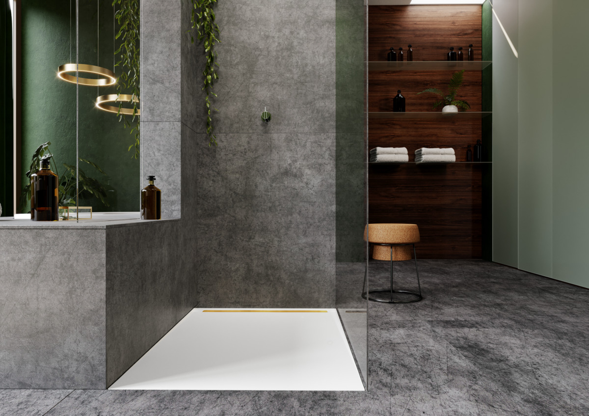 Душевой поддон KALDEWEI Сталь эмалированная 2629 454 холодный серый 40 2629454 - Вид №3