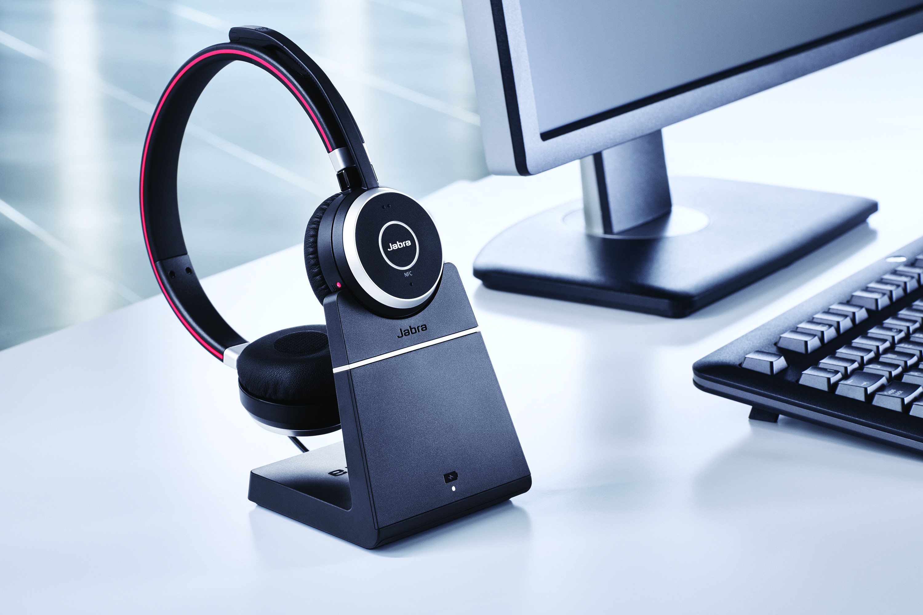 7599-832-109 evolve 75 stereo ms incl. link 370 Jabra Santreyd  - Вид №13