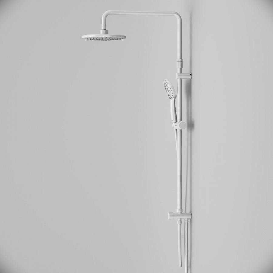 F0790033 душ.системанабор:верхн.душ d220 мм ручн.душ 1ф-ция d 110 мм душ.штанга 1030-1460 мм AM.PM Gem - Вид №3