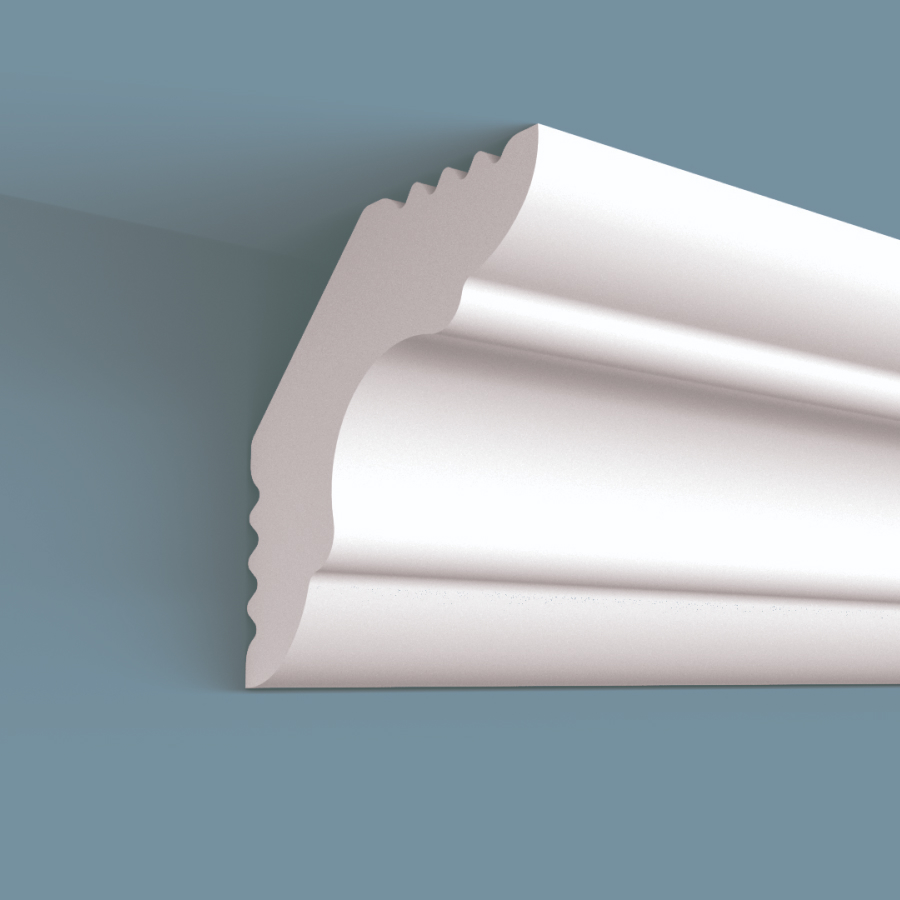 Плинтус потолочный Плинтэкс E 25/25 (186 шт) STSR-2069 