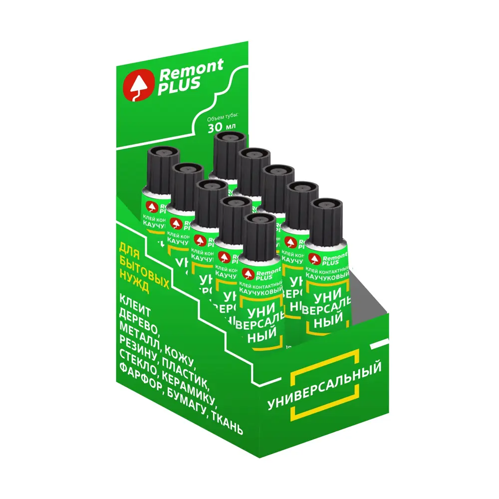 REMONT PLUS Универсальный клей 30 мл для прочного соединения материалов 88747658 STLM-1463537 - Вид №2