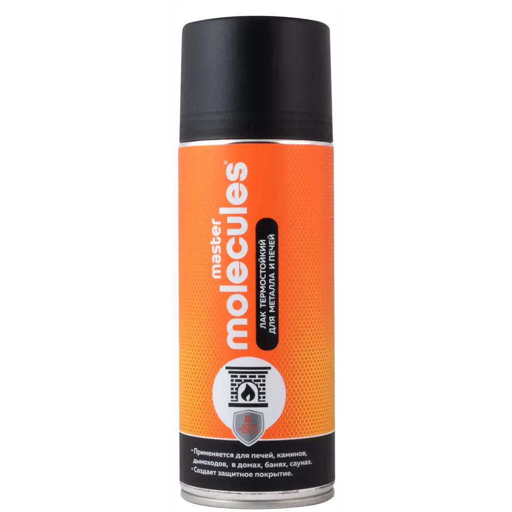 Термостойкий лак Molecules для печей и металла 520 мл 82673301 STLM-0033604