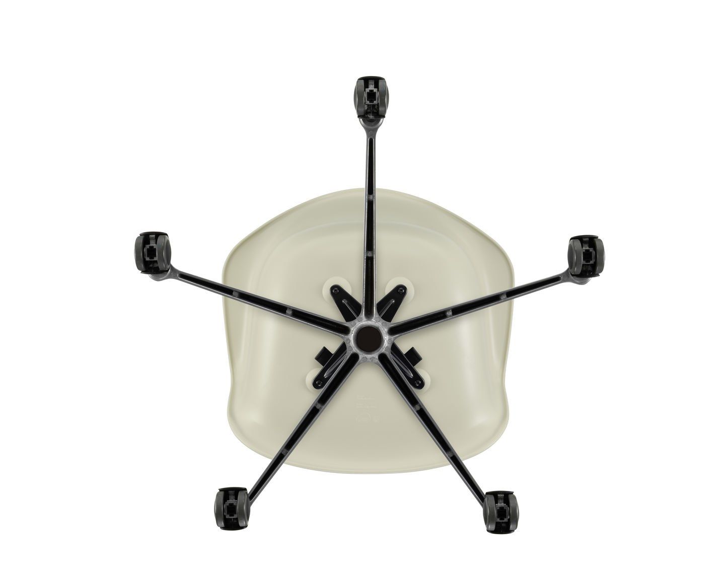 Вращающееся офисное кресло из полипропилена с подлокотниками VITRA Eames Plastic Chair ARCH-00021041 - Вид №6