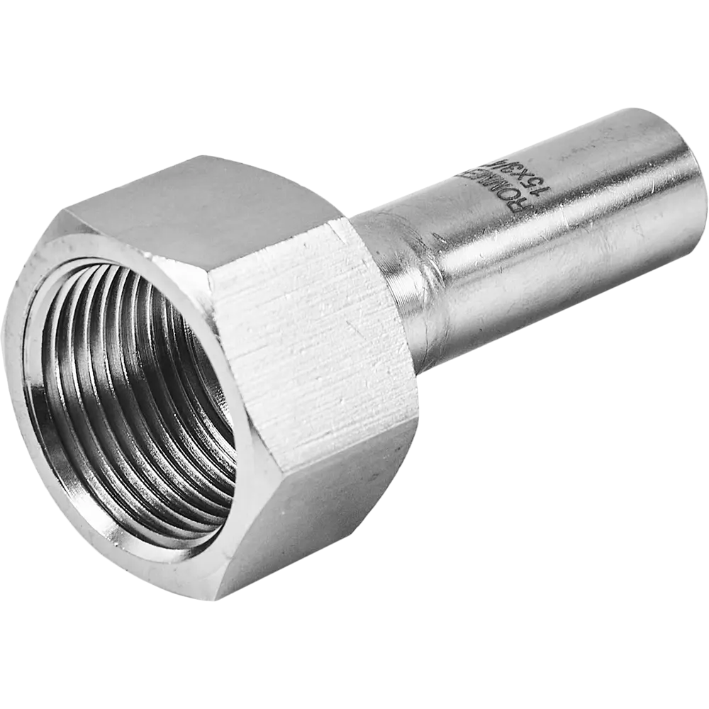 Муфта переходная Rommer 3/4"x15 мм НПр-ВР нержавеющая сталь 88011250 STLM-2058894 