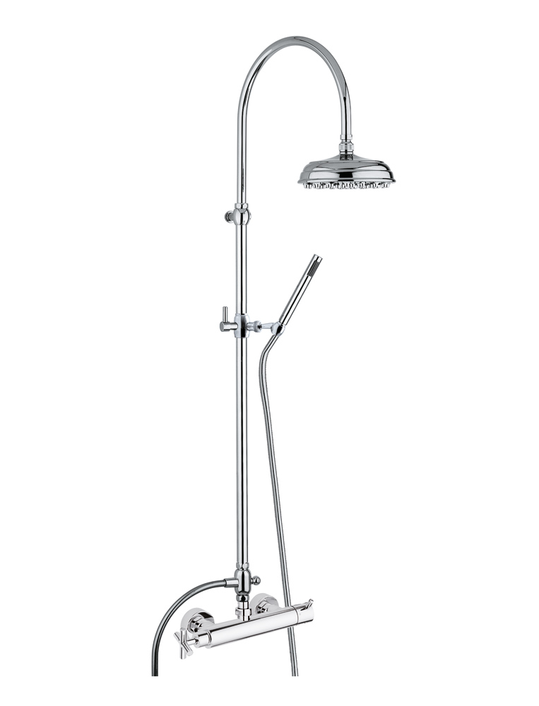 0511/5A Bellosta Rubinetterie ТЕРМОСТАТИЧЕСКИЙ СМЕСИТЕЛЬ ДЛЯ ВНЕШНЕГО ДУША С ПОЛНЫМ ШТОКОМ Life