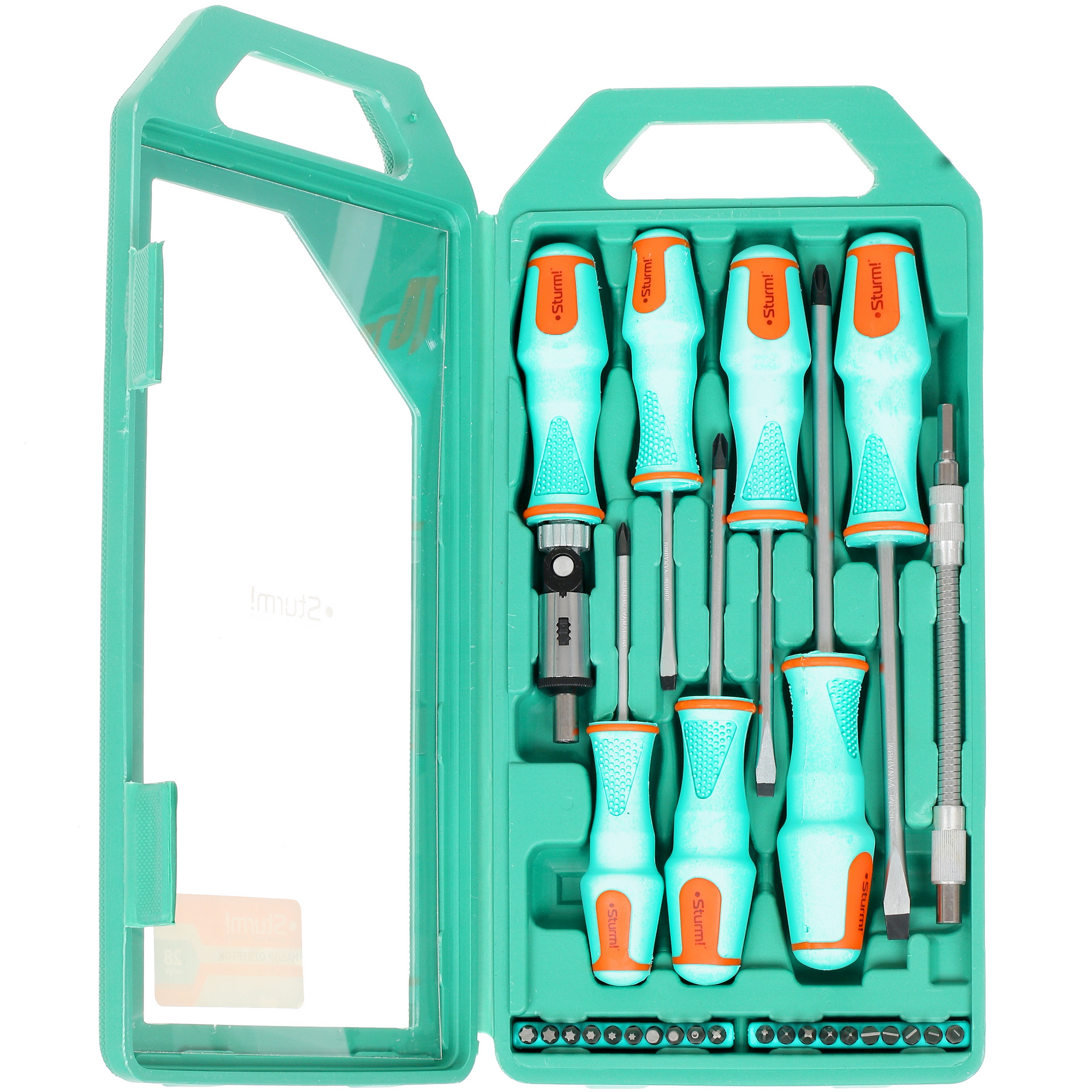 Отвертка с насадками/битами Sturm! 1040-02-SS1 8113850 STDN-0005768