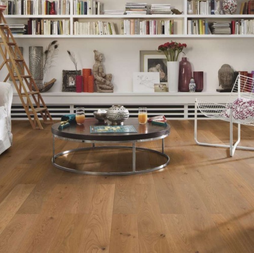 Паркетная доска Meister PS 300 Закопченый лайт 8241 Дуб Рустик с брашью (Текстурированная) 1187х142 мм 2300200079 - Вид №10