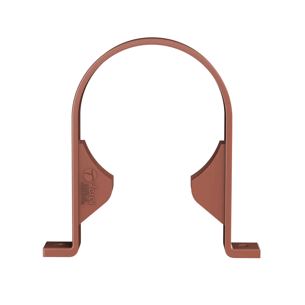 Хомут для водосточной трубы 82 мм цвет красный ТЕХНОНИКОЛЬ STLM-2006116 - Вид №1