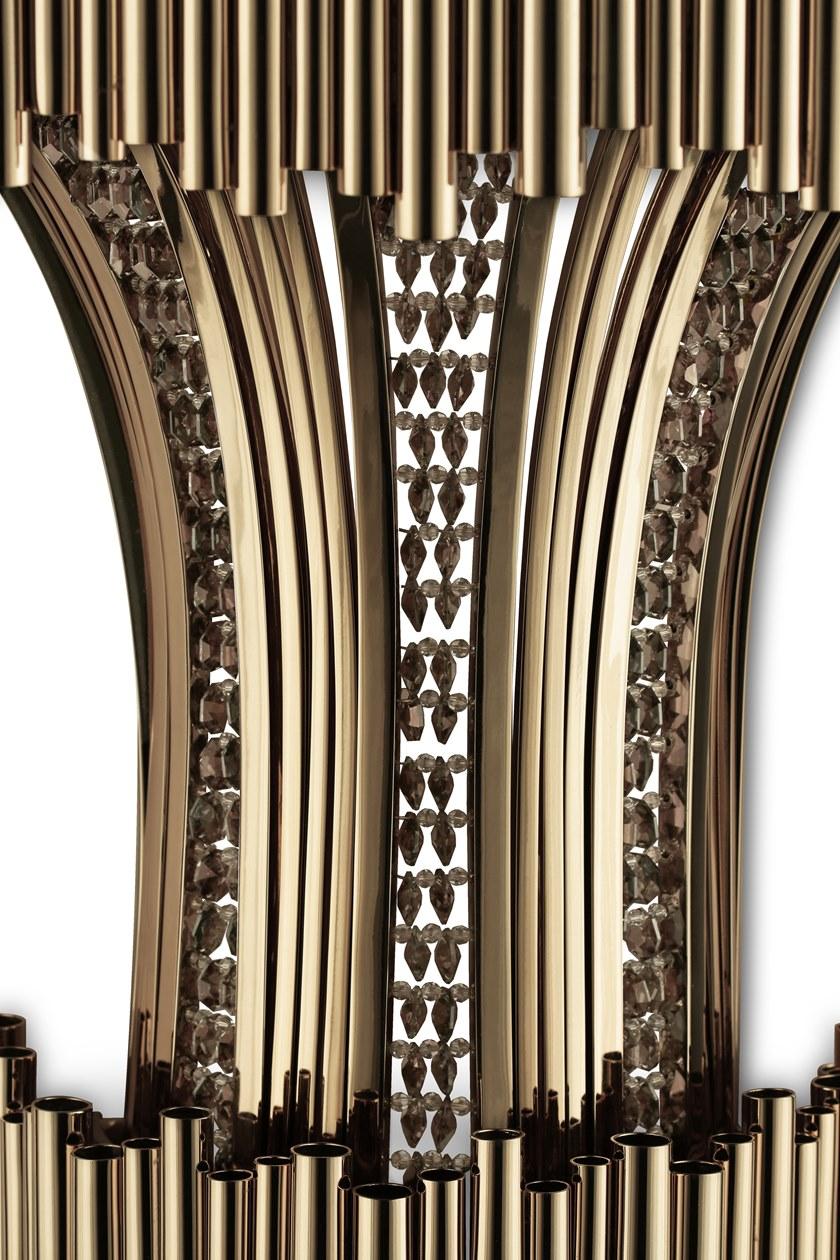 LUXXU Настенный светильник из латуни с кристаллами swarovski® Scala sun-id-1408112 - Вид №5