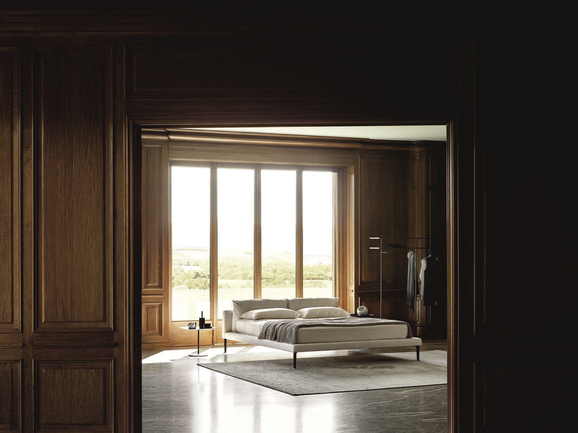 Двуспальная кровать из ткани Living Divani Floyd ARCH-00101550 - Вид №6