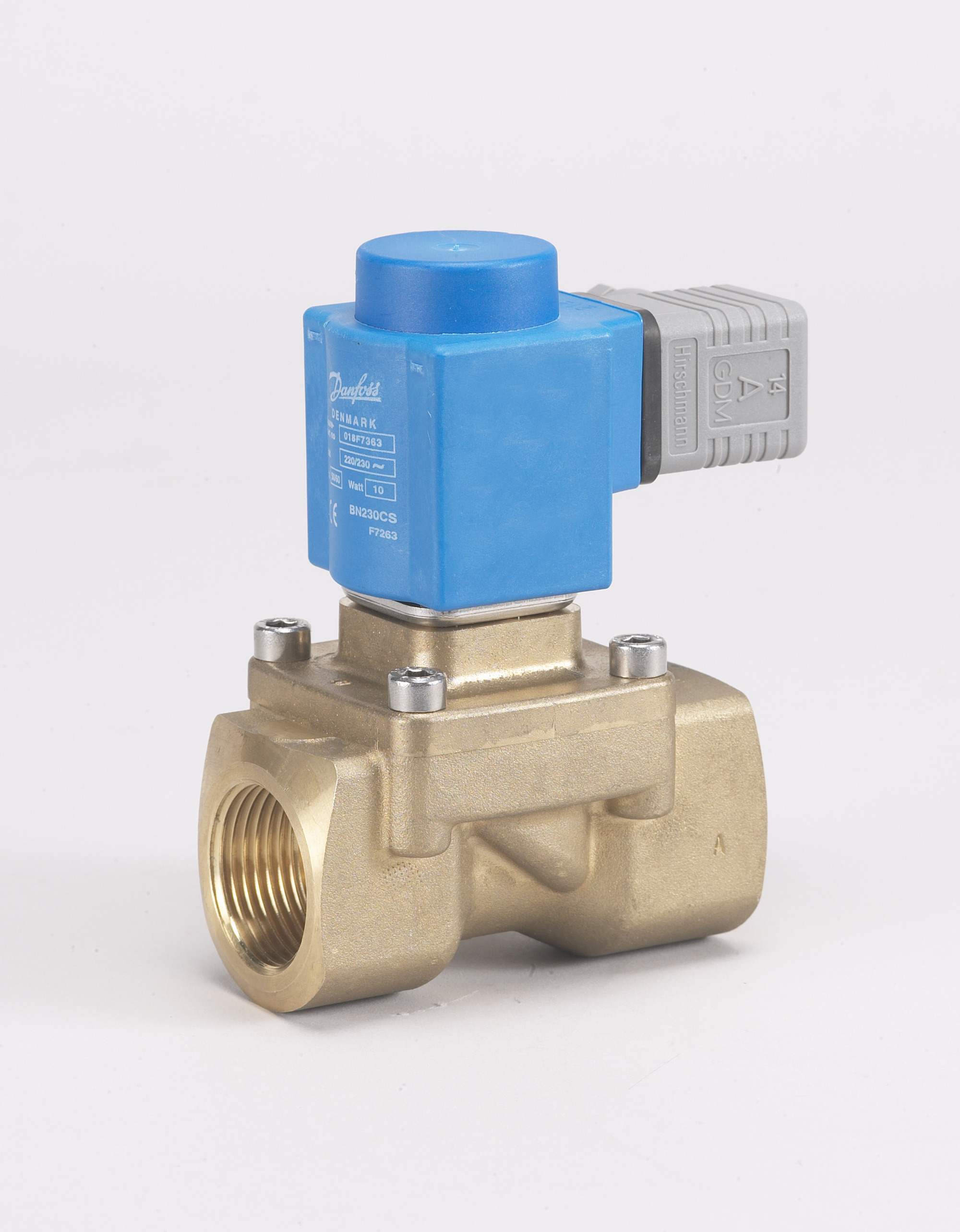 Danfoss EV250B — двухходовые электромагнитные клапаны с принудительным подъемом Клапан электромагнитный EV250B 032U5254  - Вид №33