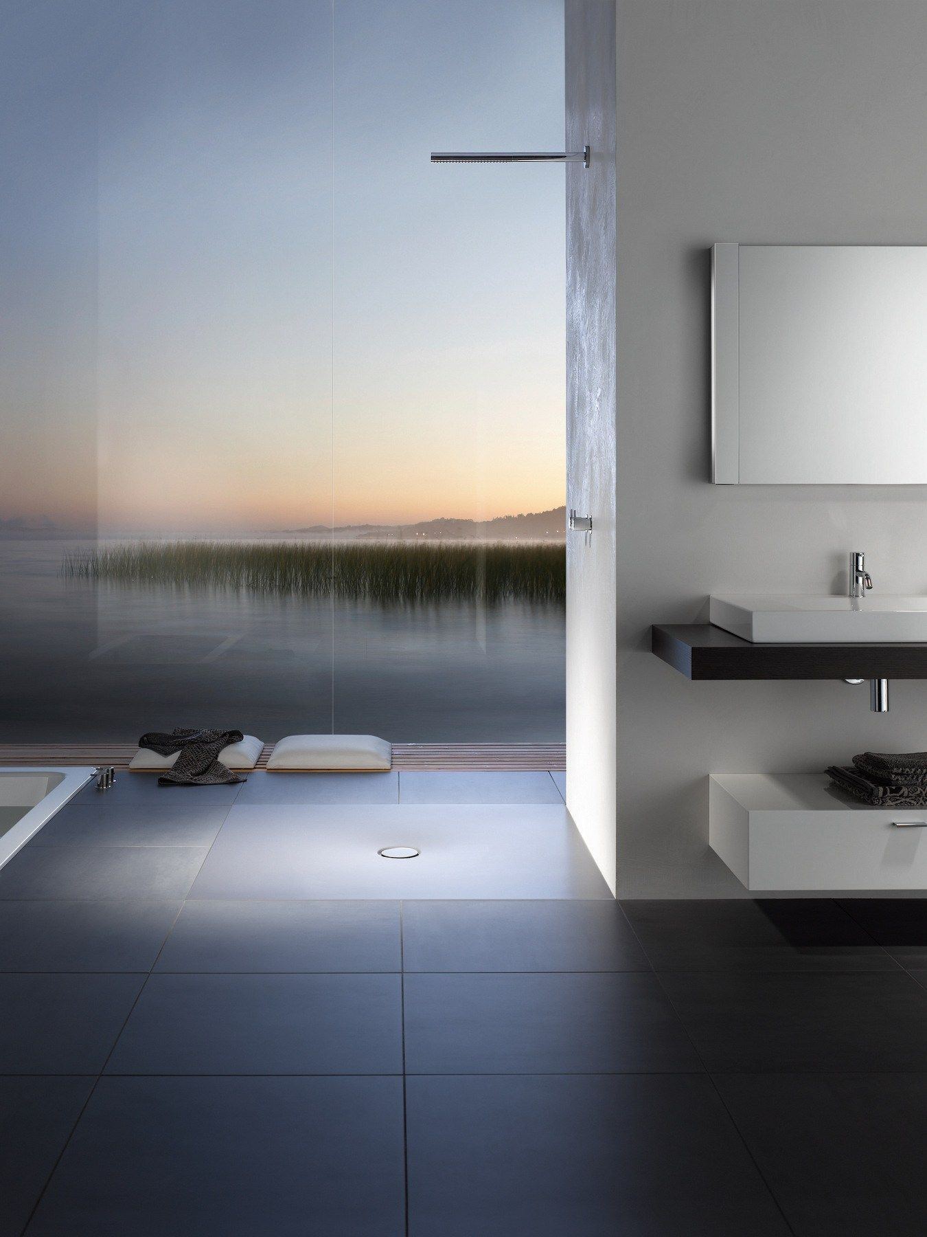 Эмалированная стальная квадратная напольная проволока для душа Bette BETTEFLOOR ARCH-00144190 - Вид №4