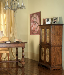 3358 Tifernoit Шкаф четырехдверный с отделкой Soggiorno