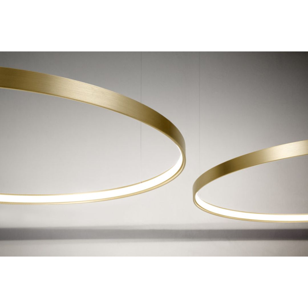 Panzeri M03119.130.0210 matt brass Zero Ellipse подвес 118434 - Вид №1