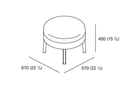 Мягкий стул e15 BESSY ARCH-00060728 - Вид №3