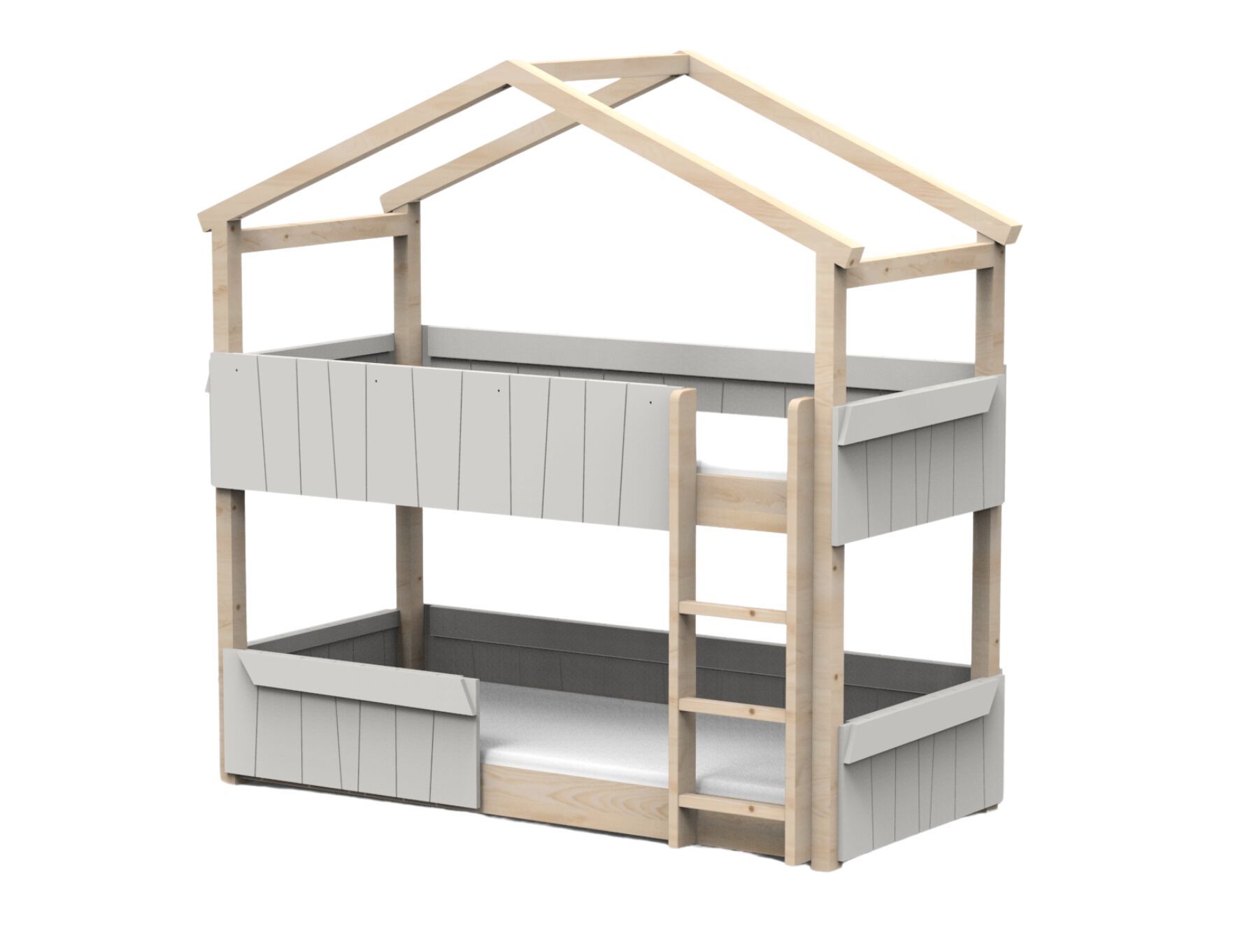 Деревянная двухъярусная кровать Mathy by Bols STAR LIGHT ARCH-00021027