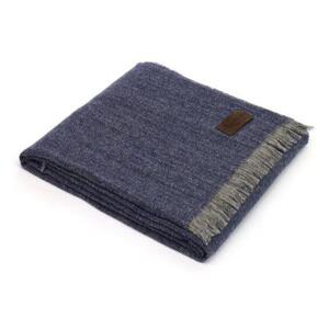 Плед Era Blend, 130х180 см, сине-серый