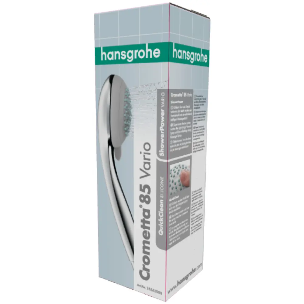 Лейка для душа Hansgrohe Crometta 2 режима цвет хром 18624858 STLM-2045669 Crometta Varriojet - Вид №5