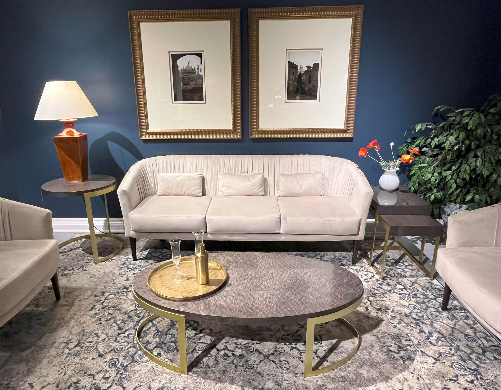 Деревянный овальный журнальный столик Hurtado Evolution ARCH-00079068 - Вид №1