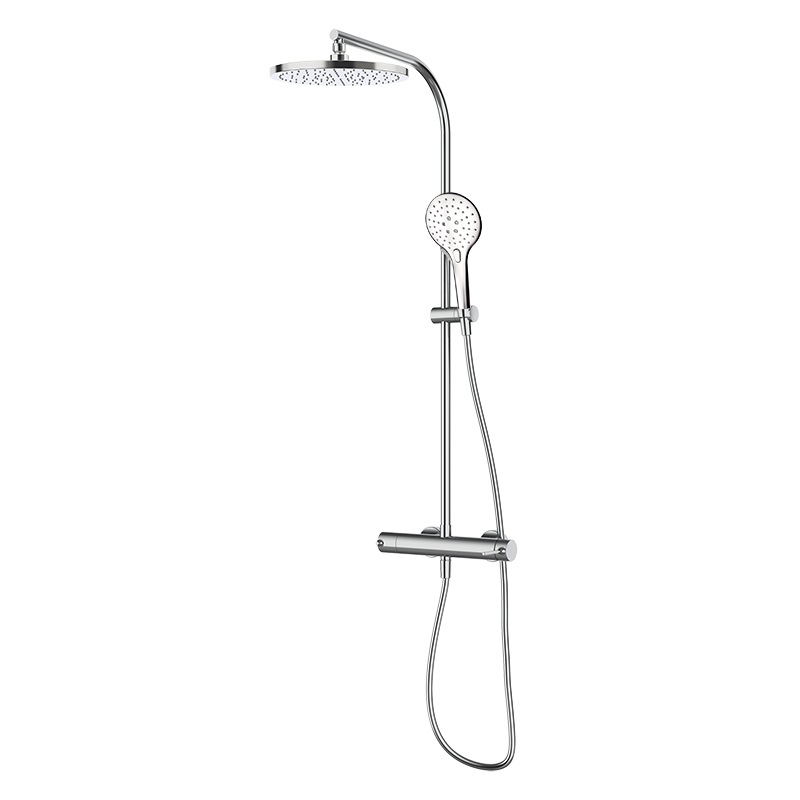 47499470 PREMIUM Chrome Смеситель для душа с колонкой Хром GRB MIXERS 