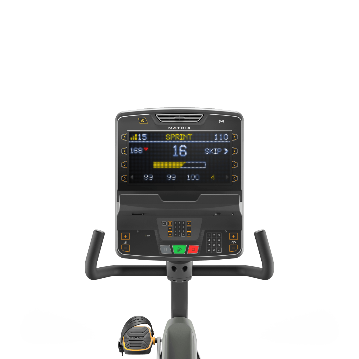 Велотренажер performance recumbent premium led MATRIX sun-id-2068895 - Вид №3