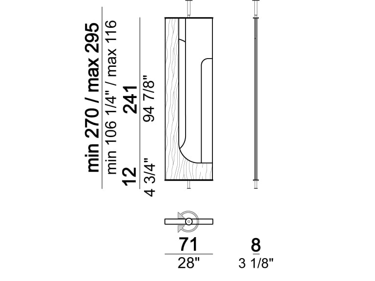 Деревянная перегородка Arketipo HIDE ME ARCH-00089052 - Вид №4